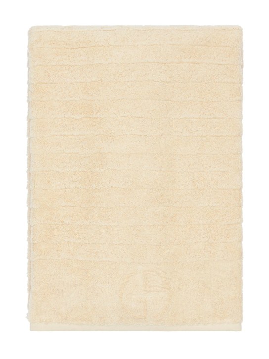 Armani/Casa: Dorotea cotton bath towel - Sand - ecraft_0 | Luisa Via Roma