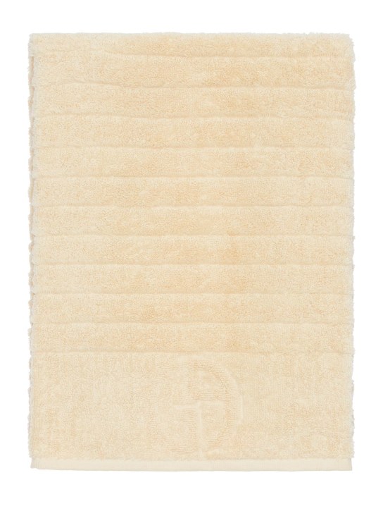 Armani/Casa: Dorotea cotton hand towel - Kum rengi - ecraft_0 | Luisa Via Roma