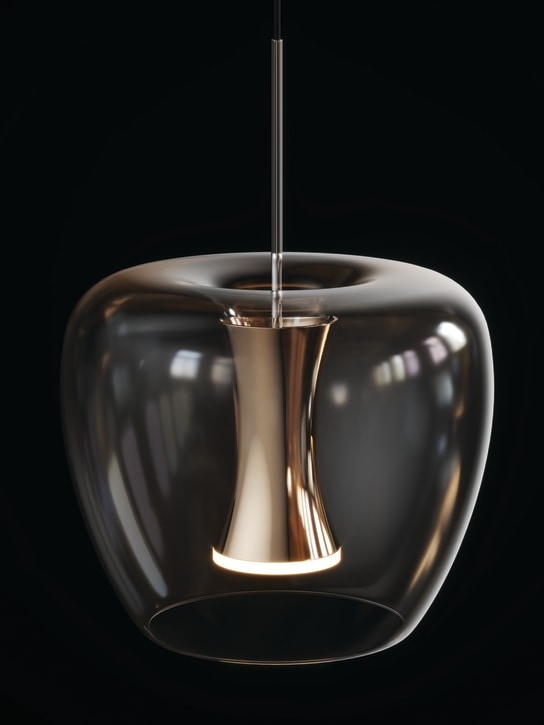 Quasar: Apple Mood suspension lamp - Altın Rengi - ecraft_0 | Luisa Via Roma