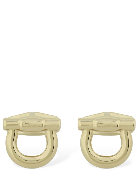 Ferragamo: Gancio cufflinks - men_1 | Luisa Via Roma