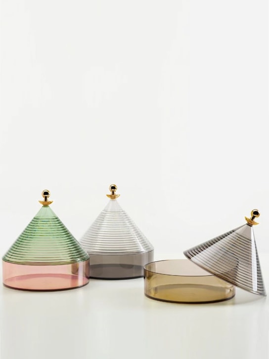 Kartell: Trullo container - Grey/Green - ecraft_4 | Luisa Via Roma