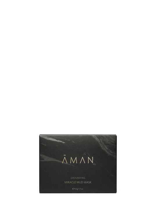 Aman Skincare: 51 G SCHLAMMMASKE „GROUNDING MIRACLE“ - Durchsichtig - beauty-men_1 | Luisa Via Roma