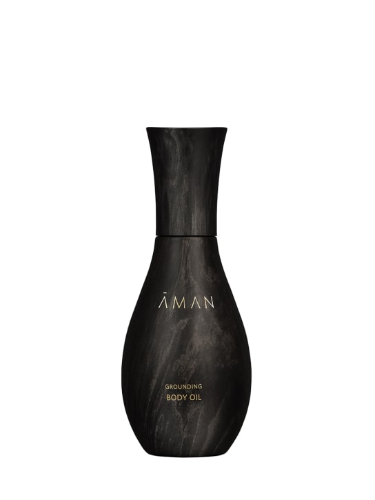 Aman Skincare: 100ml Grounding Body Oil - Transparent - beauty-men_0 | Luisa Via Roma