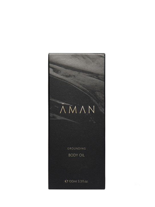 Aman Skincare: "GROUNDING BODY OIL" 100 ML - Transparent - beauty-men_1 | Luisa Via Roma