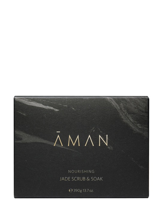 Aman Skincare: 320gr Nourishing Jade Scrub & Soak - Transparent - beauty-women_1 | Luisa Via Roma
