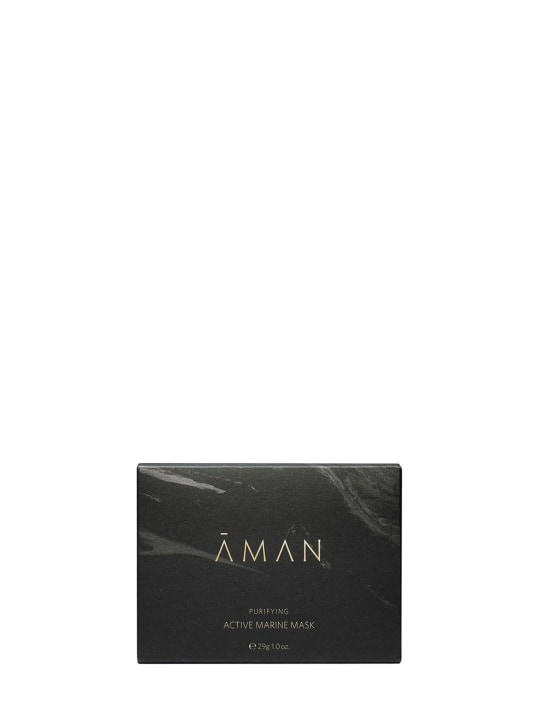 Aman Skincare: MÁSCARA PURIFICADORA "ACTIVE MARINE MASK" 29GR - Transparente - beauty-men_1 | Luisa Via Roma