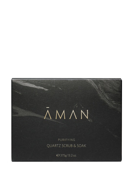 Aman Skincare: 340gr Purifying Quartz Scrub & Soak - Durchsichtig - beauty-men_1 | Luisa Via Roma
