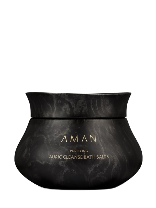 Aman Skincare: 250g Purifying Auric Cleanse bath salts - Transparent - beauty-men_0 | Luisa Via Roma