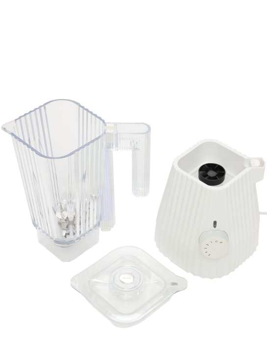 Alessi: Plissé blender - White - ecraft_3 | Luisa Via Roma