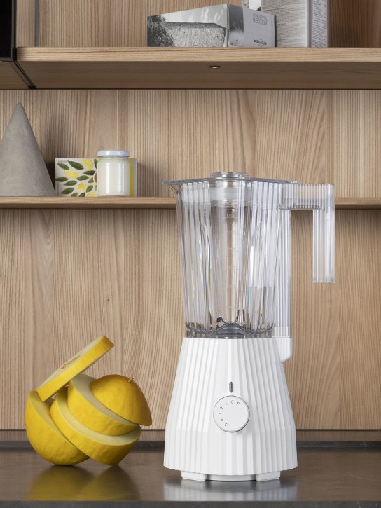 Alessi: Plissé blender - White - ecraft_2 | Luisa Via Roma