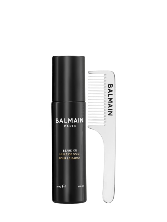 Balmain Hair: Signature Beard Oil 30 ml - Transparent - beauty-men_1 | Luisa Via Roma