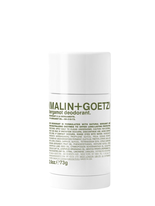 Malin + Goetz: Bergamot Deodorant 73 g - Transparent - beauty-men_0 | Luisa Via Roma
