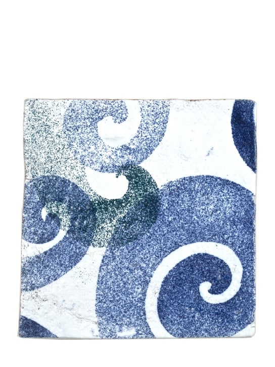 Slowtile: Lot de 25 carreaux de carrelage Barocco - Bleu/Vert - ecraft_0 | Luisa Via Roma