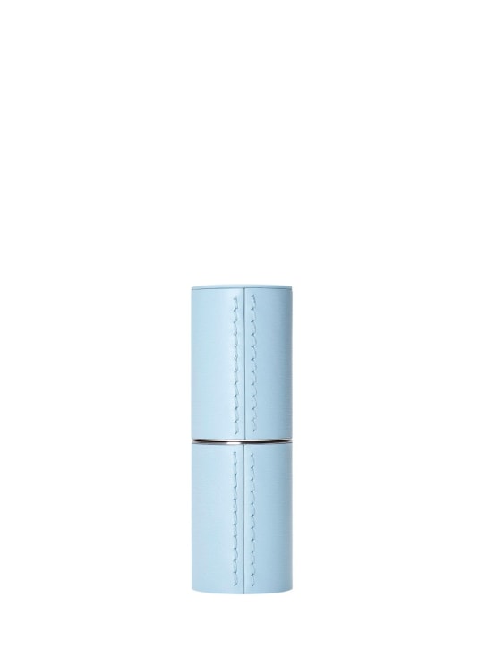 La Bouche Rouge Paris: Leather lipstick case - Blue - beauty-women_0 | Luisa Via Roma