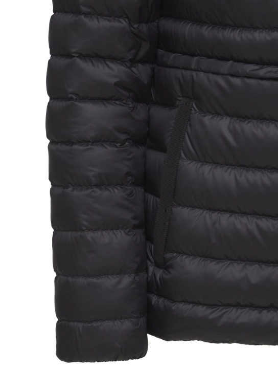 Moncler: Raie short nylon down jacket - Black - women_1 | Luisa Via Roma