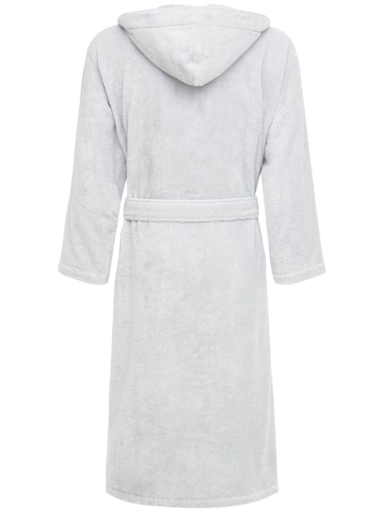 Roberto Cavalli: Gold New cotton bathrobe - Grey - men_1 | Luisa Via Roma