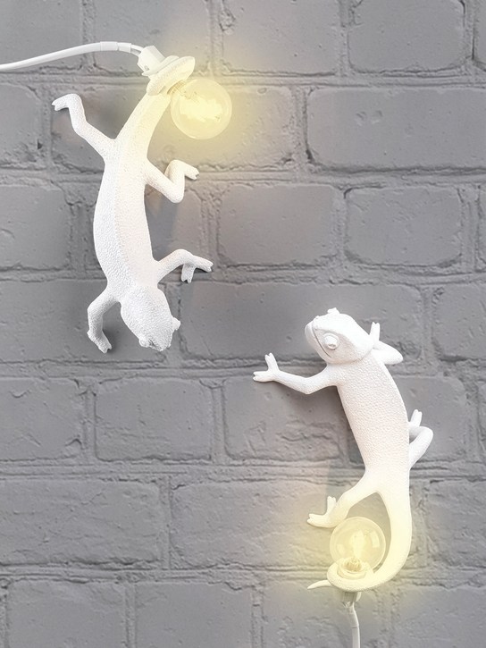 Seletti: Still Chameleon lamp - White - ecraft_1 | Luisa Via Roma