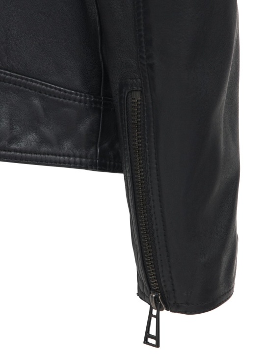 Belstaff: V racer leather jacket - men_4 | Luisa Via Roma