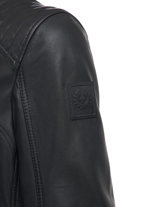 Belstaff: V racer leather jacket - men_1 | Luisa Via Roma