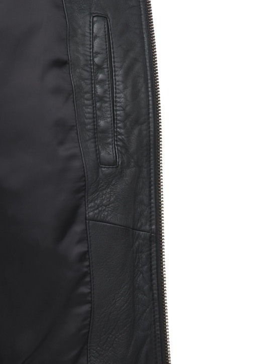 Belstaff: V racer leather jacket - men_5 | Luisa Via Roma
