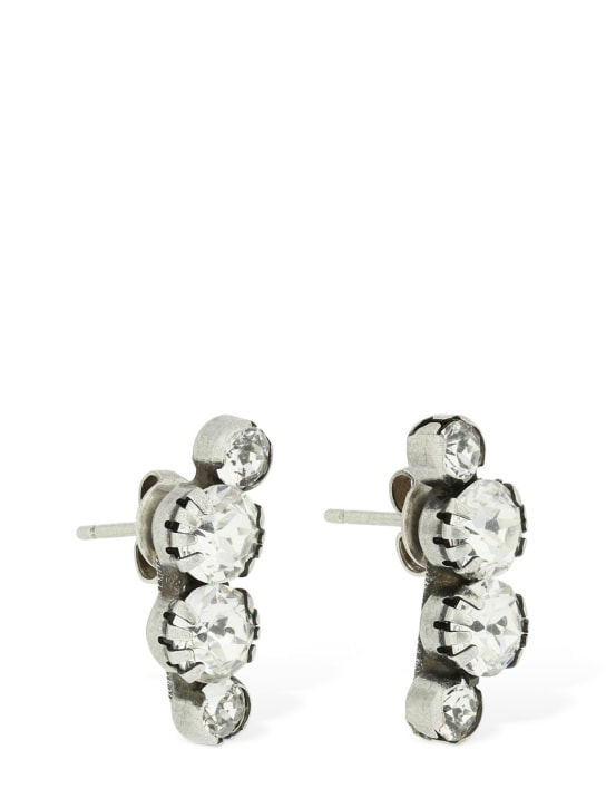 Isabel Marant: A Wild Shore crystal stud earrings - Crystal - women_1 | Luisa Via Roma