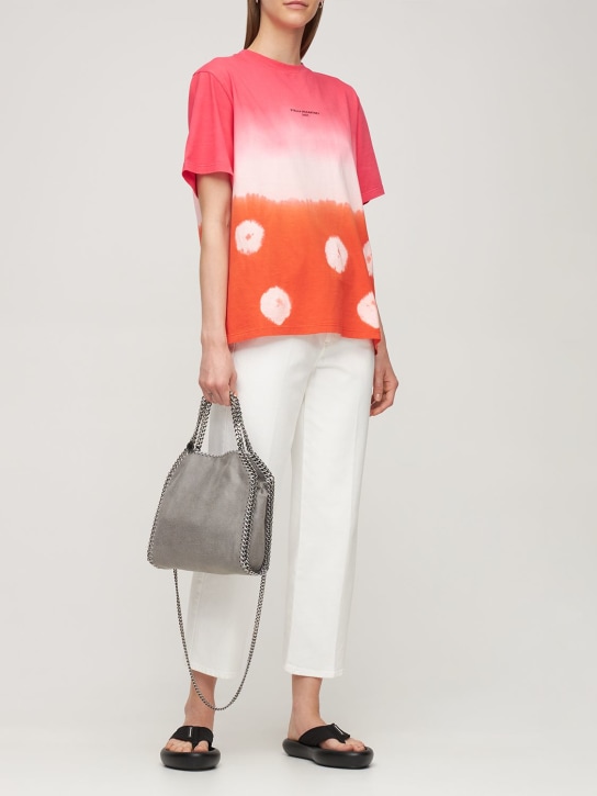 Stella McCartney: Mini Falabella faux leather bag - Light Grey - women_1 | Luisa Via Roma