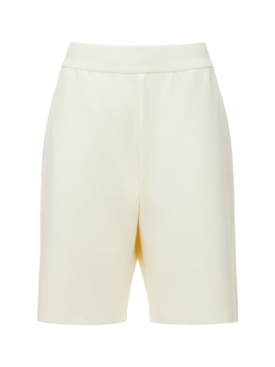 Vaara: SHORTS DE PUNTO - Blanco - women_0 | Luisa Via Roma