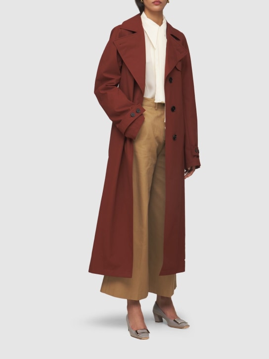 Roger Vivier: 45mm Belle Vivier patent leather pumps - women_1 | Luisa Via Roma