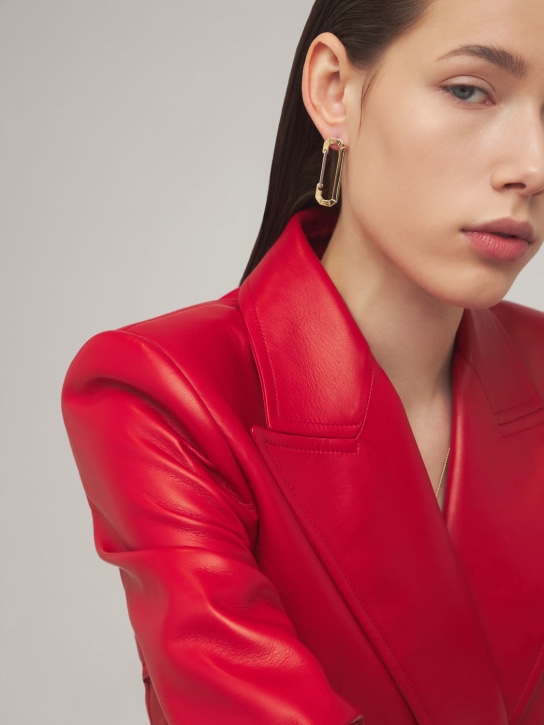 EÉRA: NY 18kt gold small mono earring - Altın Rengi - women_1 | Luisa Via Roma