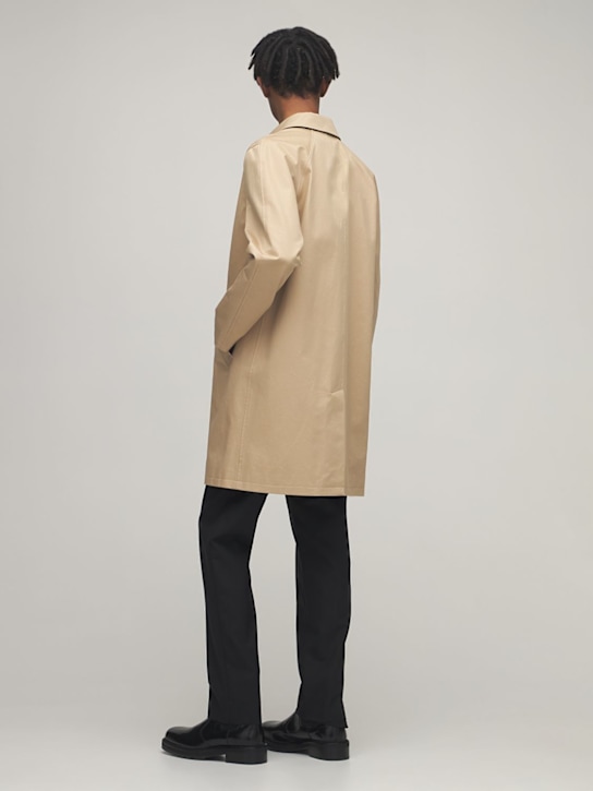 A.P.C.: ABRIGO IMPERMEABLE "MACVILLE" DE GABARDINA - men_2 | Luisa Via Roma