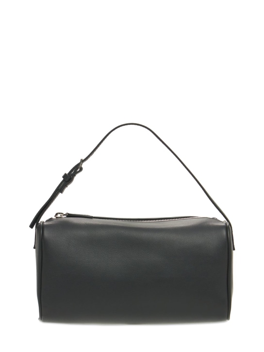The Row: 90's Small grain leather bag - Black - women_0 | Luisa Via Roma