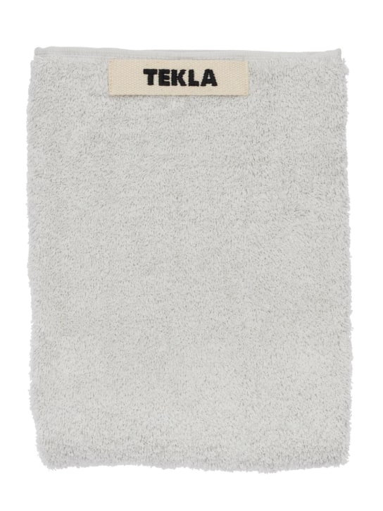Tekla: Lot de 3 serviettes de bain en coton biologique - Gris - ecraft_1 | Luisa Via Roma