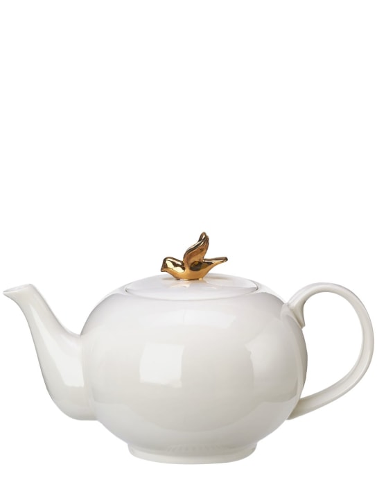 Polspotten: Freedom Bird teapot - White - ecraft_0 | Luisa Via Roma