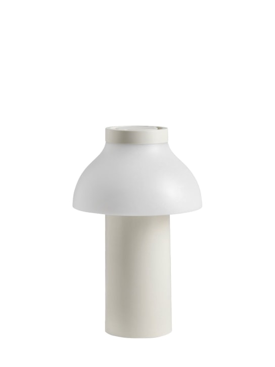 HAY: Lámpara portátil de mesa - Crema/Bianco - ecraft_0 | Luisa Via Roma