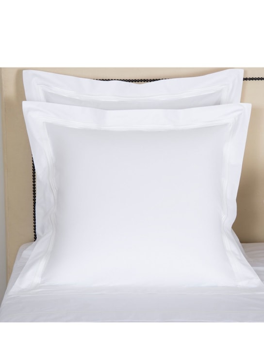 Frette: Set de cama bordado - White/Milk - ecraft_1 | Luisa Via Roma