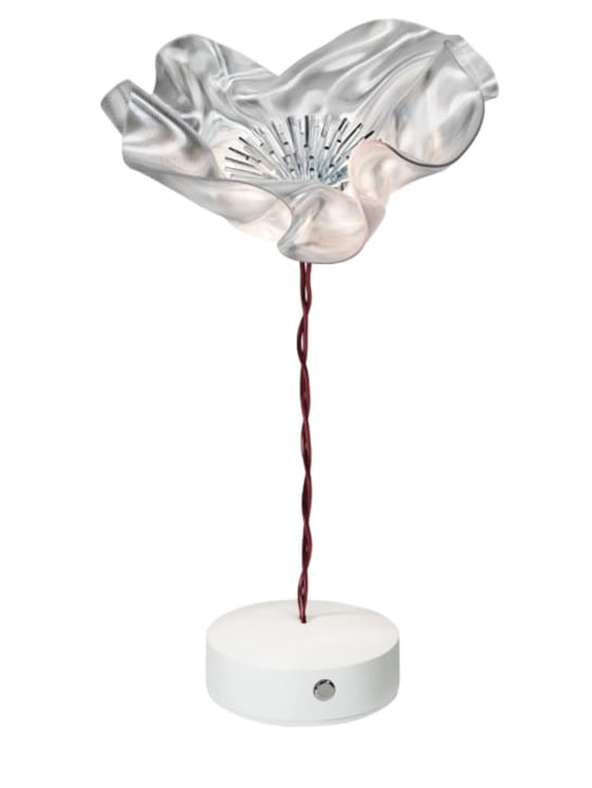 Slamp: Lafleur Prisma battery table lamp - Transparent - ecraft_0 | Luisa Via Roma