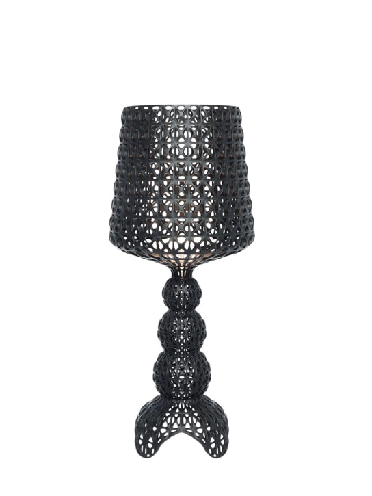 Kartell: Lampe de table mini Kabuki - Noir - ecraft_0 | Luisa Via Roma
