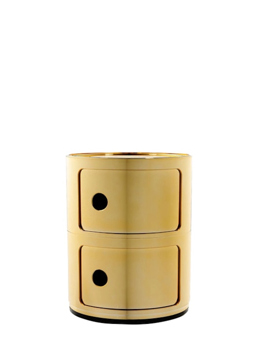Kartell: Componibili container - Gold - ecraft_0 | Luisa Via Roma