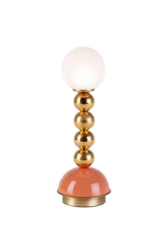 Marioni: Small Pins table lamp - Pink/Multi - ecraft_0 | Luisa Via Roma