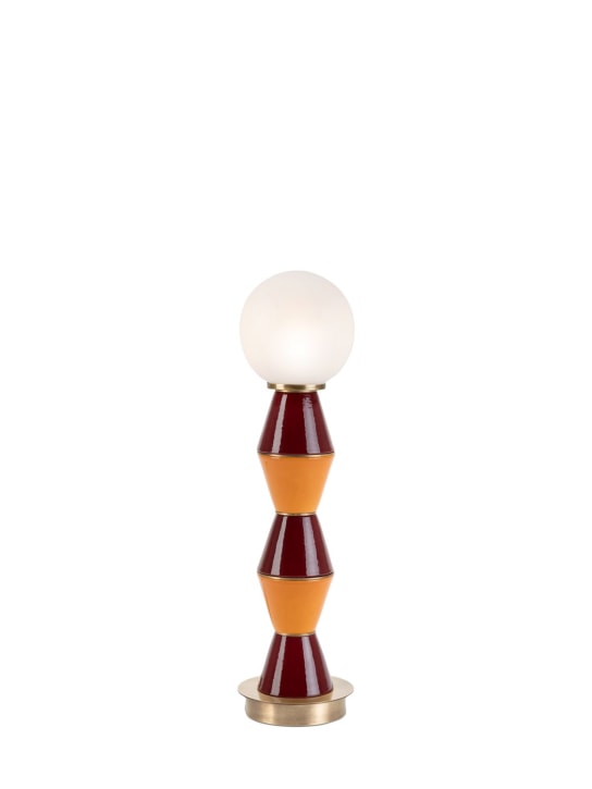 Marioni: Lampada da tavolo Palm - Multicolore - ecraft_0 | Luisa Via Roma