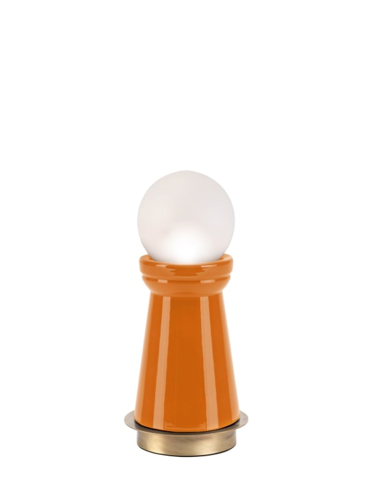 Marioni: Lampada da tavolo piccola Icon - Arancione - ecraft_0 | Luisa Via Roma