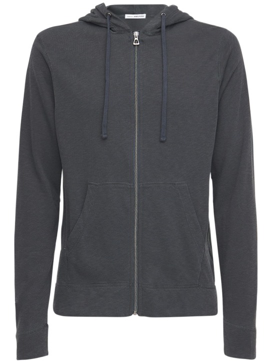 James perse vintage fleece hoodie sale