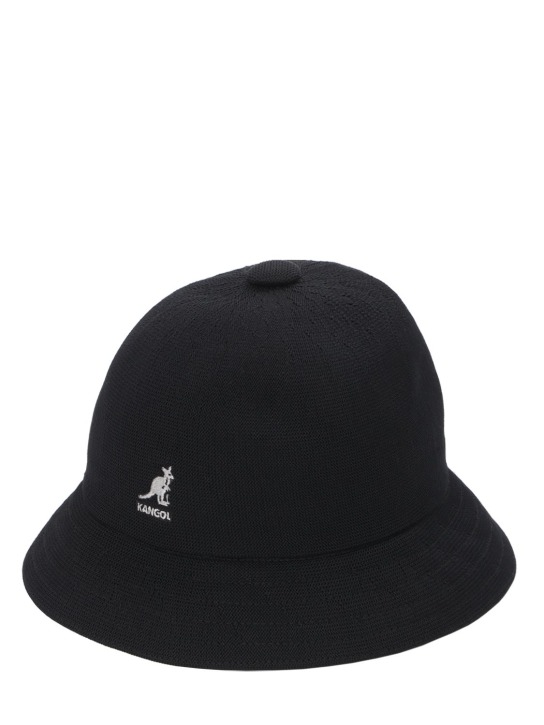 Kangol: Tropic casual bucket hat - Black - men_1 | Luisa Via Roma