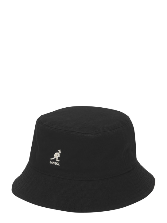 Kangol: Washed cotton bucket hat - men_1 | Luisa Via Roma