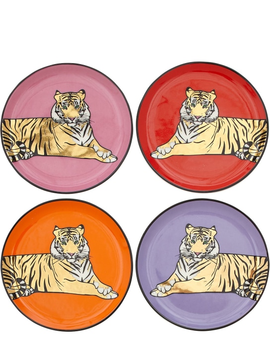 Jonathan Adler: Set of 4 Safari coasters - Multicolor - ecraft_0 | Luisa Via Roma