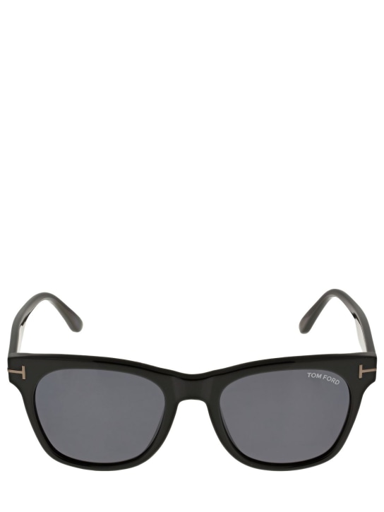 Tom Ford: Brooklyn squared acetate sunglasses - women_0 | Luisa Via Roma