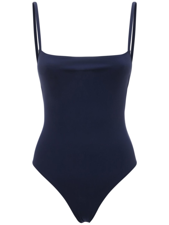 Lido: Tre geometrical one piece swimsuit - Mavi - women_0 | Luisa Via Roma