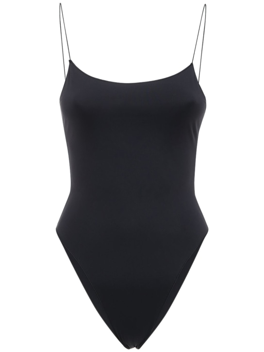 Tropic Of C: The C recycled tech one piece swimsuit - Siyah - women_0 | Luisa Via Roma