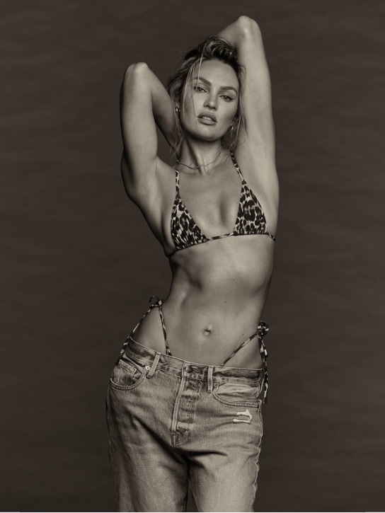 Tropic Of C: Equator tech bikini top - Leopard - women_1 | Luisa Via Roma