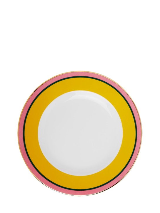 La Double J: Rainbow soup dish & dinner plate - Rainbow Giallo - ecraft_3 | Luisa Via Roma